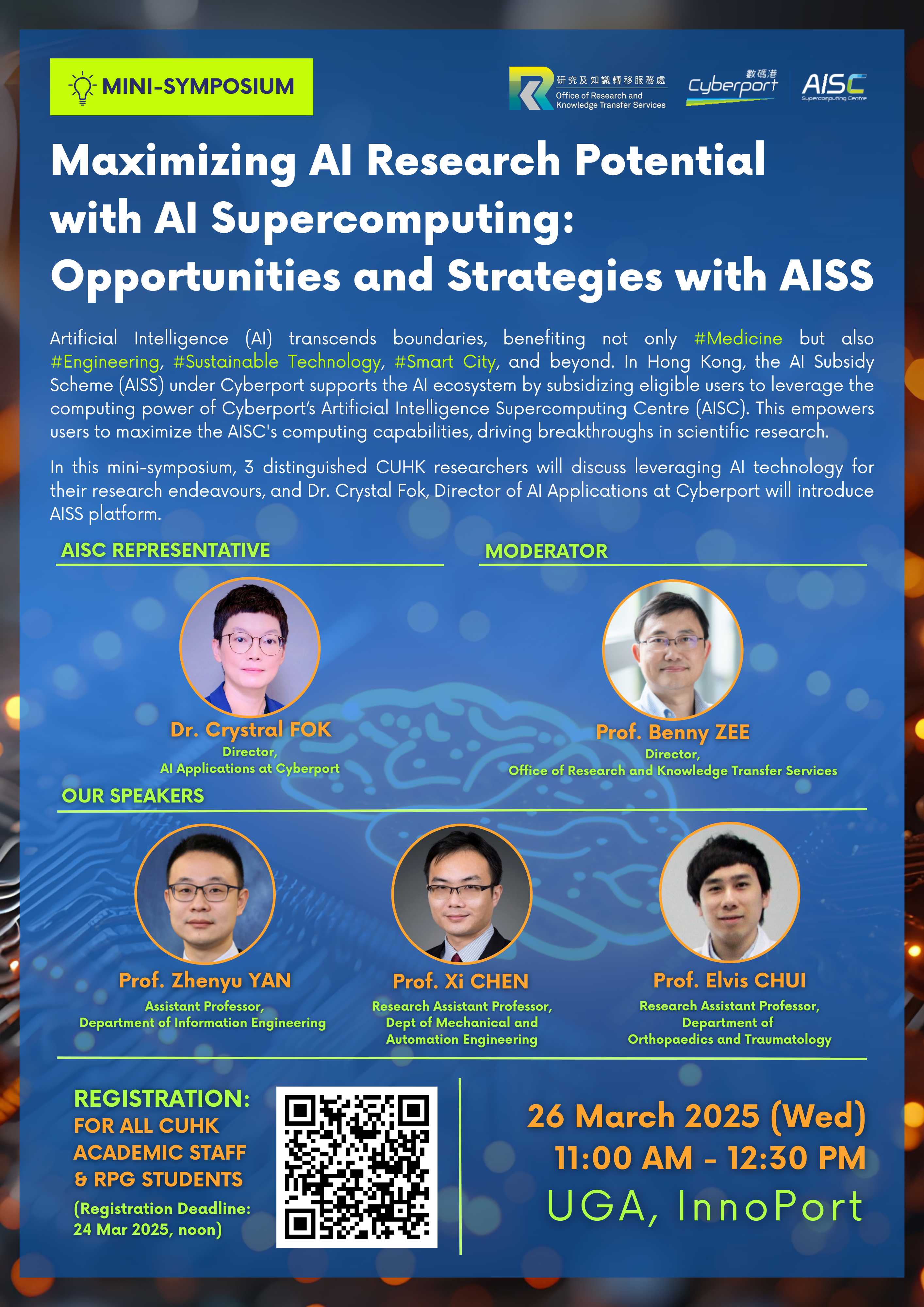 ORKTS Mini-Symposium | Maximizing AI Research Potential with AI Supercomputing: Opportunities and Strategies with AISS